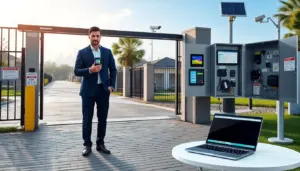 gate access control system